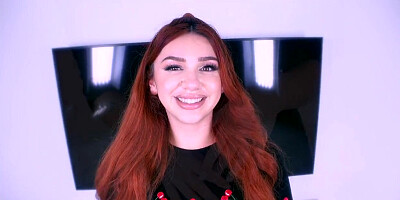 Super-cute Red-haired Cherie Gwendolyn Lights Up the Screen