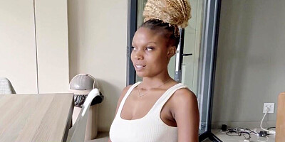 This homeschooled EBONY TEENIE said her parents were too rigorous... so I gave her an effortless way out