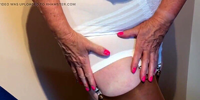 Aunty Sandra Rago Girdle & Rht Pantyhose 61