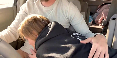 Wifey Penetrated in the Backseat After Road Head (Mya Lane, Ryland Ryker)