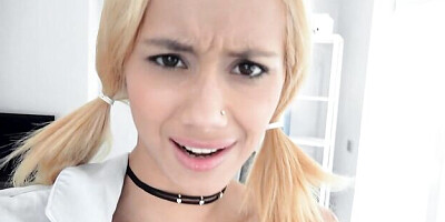 Good masturbation solo with a busty teen babe Veronica Leal