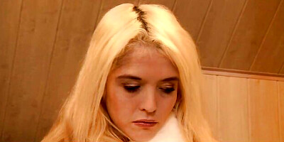 Dainty Tiffany's blowjob teen trailer