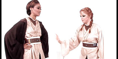 PUBA featuring Skin Diamond and Penny Pax's butt smut