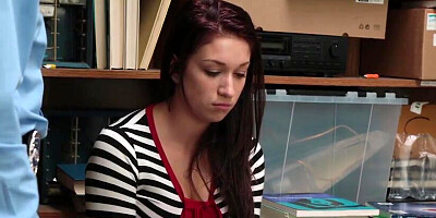 Shoplyfter Naiomi Mae Caught Stealing Undergarments & Banged - Case No. 8596425
