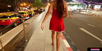 Santas Helper Uniform Looks Superb On TORRID Immense Bum Thai Gf