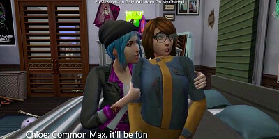 Max And Chloe: Seducing My Bashful Hottest Acquaintance - sims four - 3 DIMENSIONAL cartoon