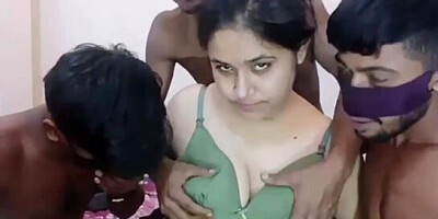 SexyColleg Girl063 Stripchat Bangladeshi Glorious Molten Lady Naked Gang-fuck Shagging On four way