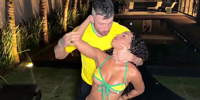 Astounding Multiracial Fucky-fucky WIth A FLAWLESS BUM Latin Nubile - Joice Ultra-kinky!!!!