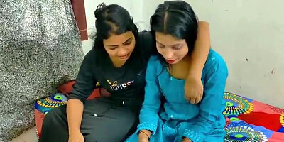 Greatest Threeway fuck-a-thon 2026:- Rajesh screwed his sis-in-law and wifey on the same sofa, liked 3some bang-out together