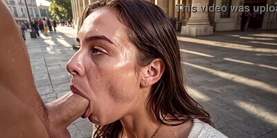 After the rain she was wetting moist and the people around us in the senior-fresh city abruptly became highly interested in architecture.[AI]
