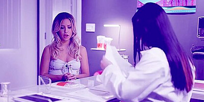 Isiah Maxwell, Alina Lopez And Angela White - Giant Tits Thick Doctor Watches Hump