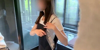 [Individual Filming] A travel vid of an amateur duo in Hakone, where the uber-cute gf is looking out at the scenery when the bf all of a sudden performs cuni on her and then they have standing rear end-fashion bang-out. / Asian amateur anime porn