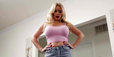 Dude gets his horniness out of his system and ravages step-mom Danielle Renae