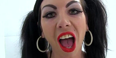 Jism Mega-bitch Cuckold Cougar Wifey Gina Jameson In Amateur Gloryhole Gang-bang With Nasty Abnormal Swingers