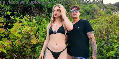 I ask a duo in the Caribbean for a coconut and boink the damsel while the hubby heads to get it.