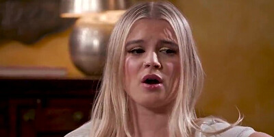 Daughter teenage needs a manstick in her throat to quiet her down