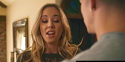 Magnificent Millie And Parkers Monster Cock Action - Millie Morgan, Petite Blonde And Parker Ambrose