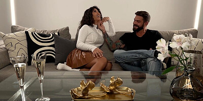 Large Bootied, Buxom Black Haired With Inborn Fun bags And Ultra-kinky Wishes For Harsh Orgy - Juan Lucho