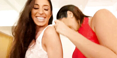 Pornstar Platinum featuring Cameron Canela and Alix Lovell's lesbian movie