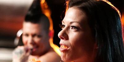 Fascinating Jezebelle Bond and Lynn Vega's hd sex