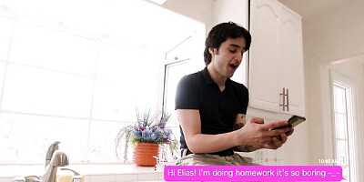 Adrianna Jade is fucking with a long-dicked Elias Cash