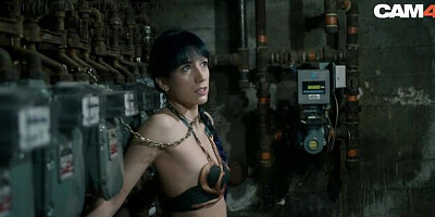 Hottie Leia at solo female action