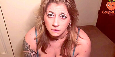 I Got Caught Sneaking In After Curfew By My Hot Stepmom - She Scolded Me Then Sucked Me Off & Let Me Explode On Her Tits