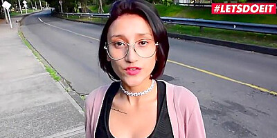 Petite Colombian Slut Drips All Her Pussy Cream Over A Bbc