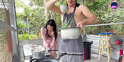 We Make Pancakes, I Lick Her Pussy, And Then We Have Wonderful Sex