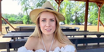 Linda Blonde, Adriana Sweet Blonde And Adriana Blonde - Homemadexxx - Hot Divorcee On A Blind Date By The River