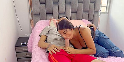 Horny Busty Stepsister Pussy Pounded And Creampied By Stepbro