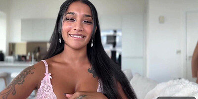Yasmina Khan Gets Torn up By Baddies OnlyPOV's BIG BLACK COCK