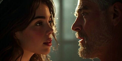 college-aged yr aged nubile gal plumbed by 60 yr elderly boy in His truck Woman wailing real hump Ai generated voice over