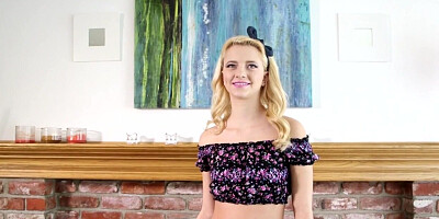 Light-haired Teenie Riley Star Deepthroats And Penetrates Her Way To A Facial cumshot