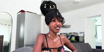 This GIANT MOUNDS VIRGIN EBONY TEENIE wailed noisy when I spread her COCK-SQUEEZING TWAT for the very first time