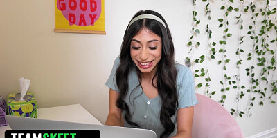 Delilah And Sona Learn The Strength Of Erotica From Their Step-fathers