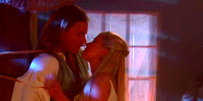 Beautiful sex scene by the fire place with this horny couple