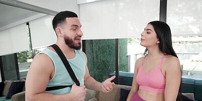 Rosy Peter Green and Angel Gostosa - small tits sex - Aggressive Porn