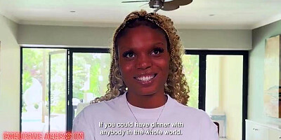 This EBONY NUBILE scarcely chatted during the dialogue only to groan in delight as I PULVERIZED her BEAVER