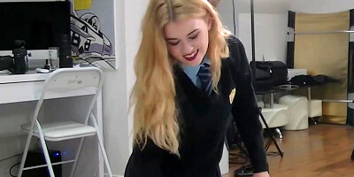 Charming Misha's masturbation xxx