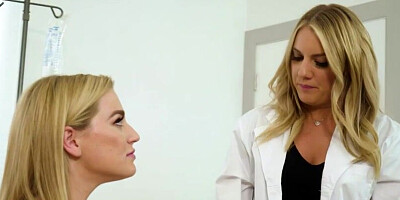 Teenage Got An Examination From The College Nurse & Gets Poked - Blake Ass inside-out