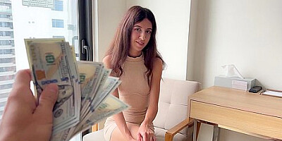 Hotel Hostess Serves Important Guest For Money - Katty West
