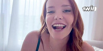 Rushed back to my apartment with a jaw-dropping redhead, just one hour before my flight - XXX!