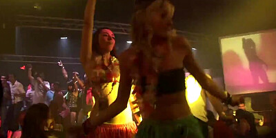 Nymphs In Hula Skirts