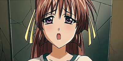 Anime busty beauty cheating with a bigger cock