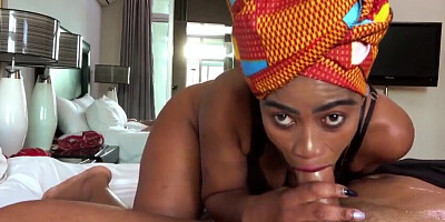 This SMALLISH naive hotty who was a gay-for-pay A EBONY COUGAR showcased me her wild side in UNDERWEAR
