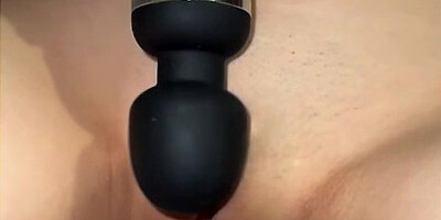 Slow Motion Video With A Vibrator At 500 Frames Per Second?an Asian Woman Plays With Her Tight Pussy