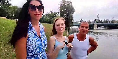 Teen Silvia goes from blowjob to rough penetration