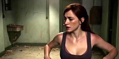 Badass Steaming And Uber-sexy Ellie Bare-chested (Last Of Us) (AI Generated)