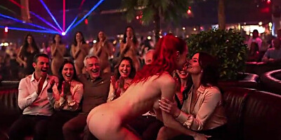 [AI-generated] - Music Movie: Dark Habit - Wild Nude Dancers & Super hot Striptease in Gorgeous Undress Pub Soiree